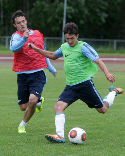 Первая тренировка «Зенита»-2 на сборе в Финляндии