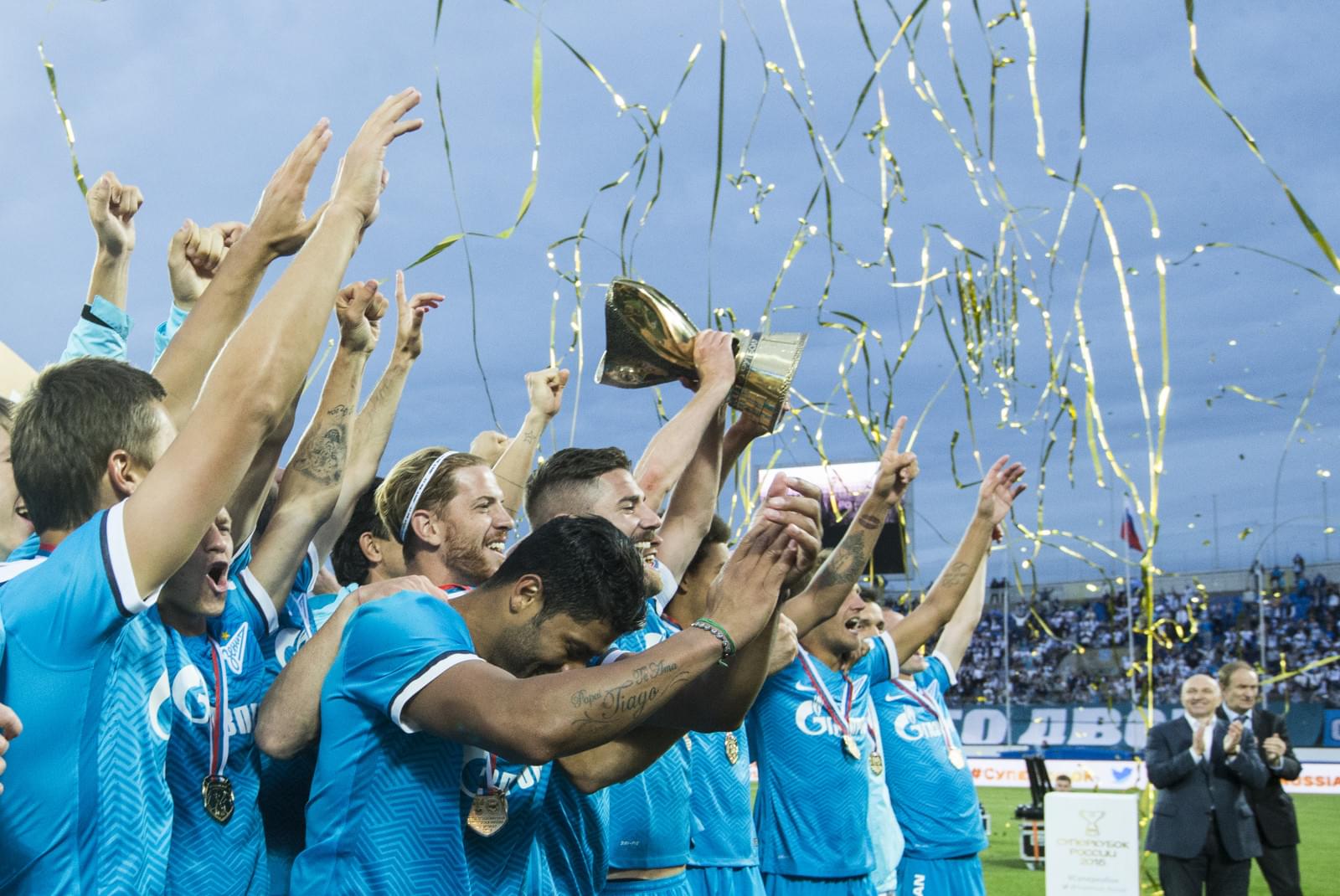 Суперкубок России 2015, «Зенит» — «Локомотив», Церемония награждения