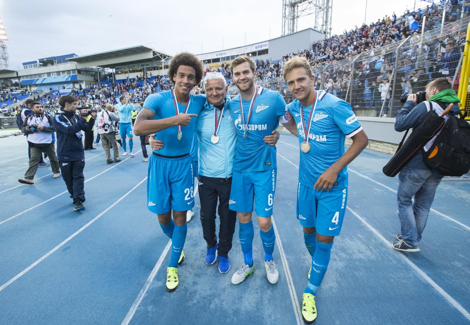 Суперкубок России 2015, «Зенит» — «Локомотив», Церемония награждения