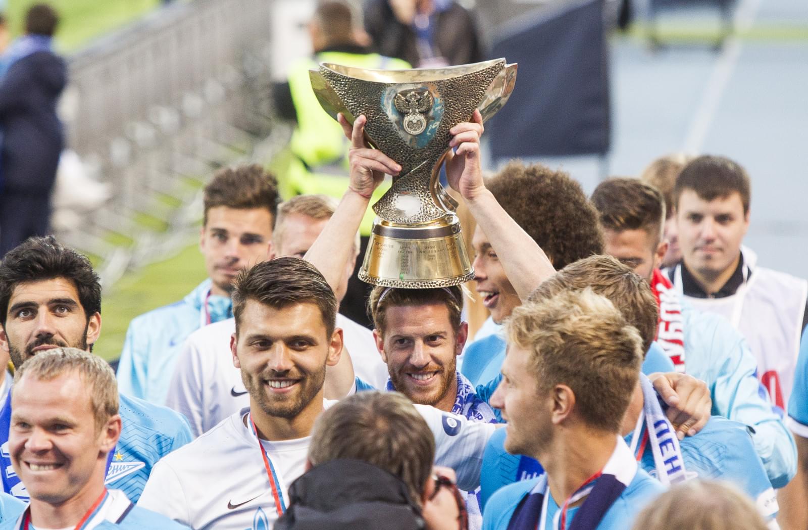 Суперкубок России 2015, «Зенит» — «Локомотив», Церемония награждения