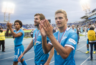 Суперкубок России 2015, «Зенит» — «Локомотив», Церемония награждения