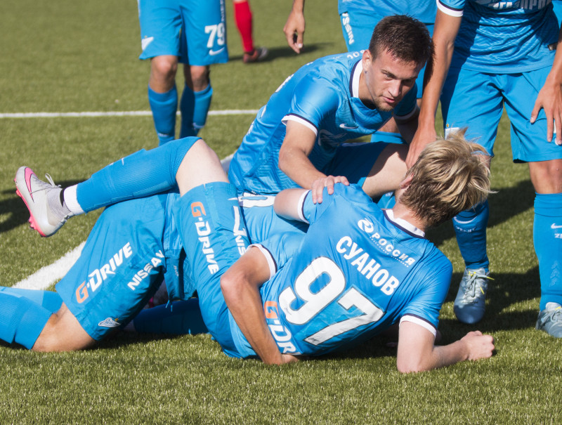 РОСГОССТРАХ-Первенство молодежных составов, 2015/16, 9-й тур, «Зенит» — «Амкар»