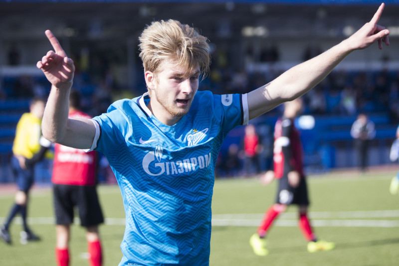 РОСГОССТРАХ-Первенство молодежных составов, 2015/16, 9-й тур, «Зенит» — «Амкар»