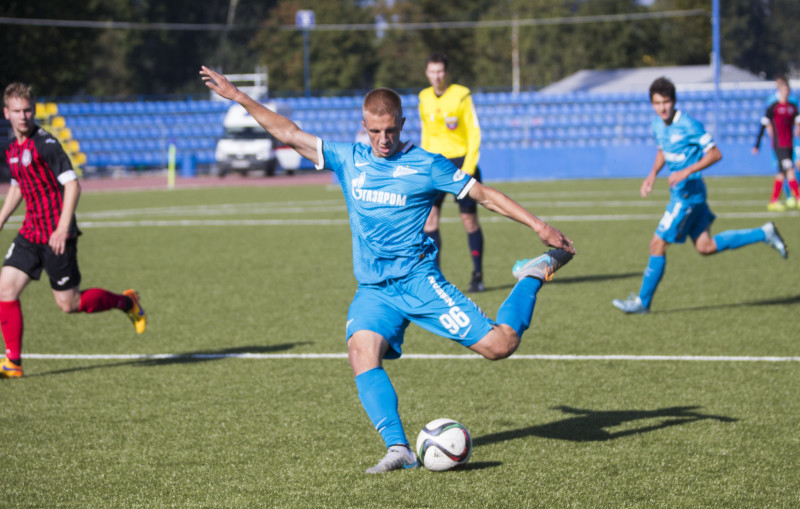 РОСГОССТРАХ-Первенство молодежных составов, 2015/16, 9-й тур, «Зенит» — «Амкар»