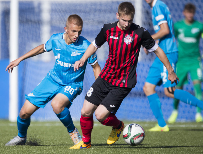 РОСГОССТРАХ-Первенство молодежных составов, 2015/16, 9-й тур, «Зенит» — «Амкар»