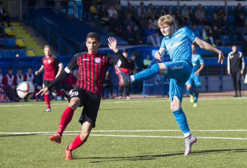 РОСГОССТРАХ-Первенство молодежных составов, 2015/16, 9-й тур, «Зенит» — «Амкар»