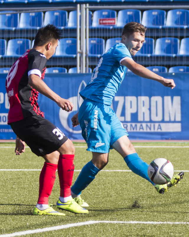 РОСГОССТРАХ-Первенство молодежных составов, 2015/16, 9-й тур, «Зенит» — «Амкар»