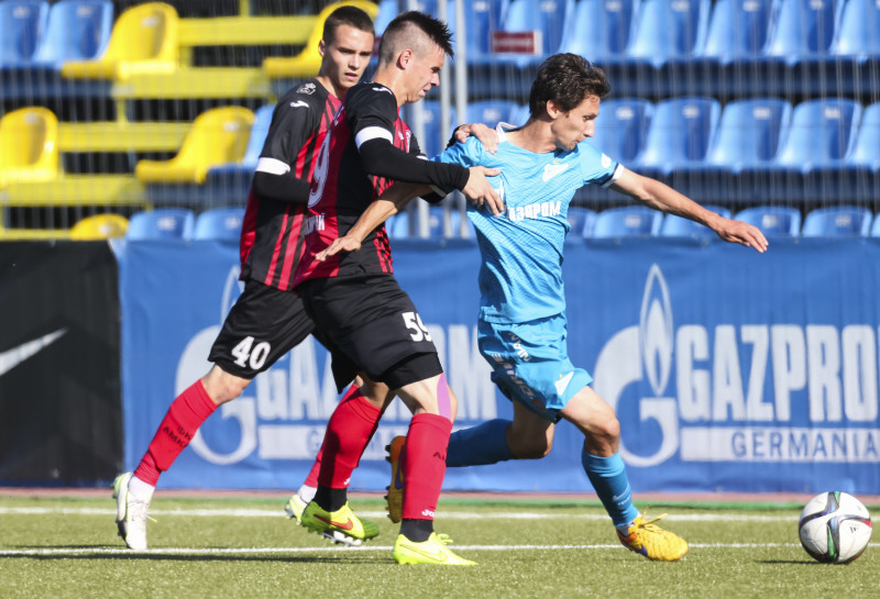 РОСГОССТРАХ-Первенство молодежных составов, 2015/16, 9-й тур, «Зенит» — «Амкар»