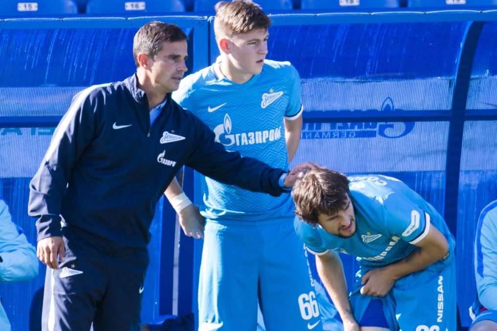 РОСГОССТРАХ-Первенство молодежных составов, 2015/16, 9-й тур, «Зенит» — «Амкар»