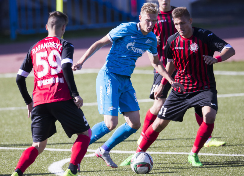 РОСГОССТРАХ-Первенство молодежных составов, 2015/16, 9-й тур, «Зенит» — «Амкар»