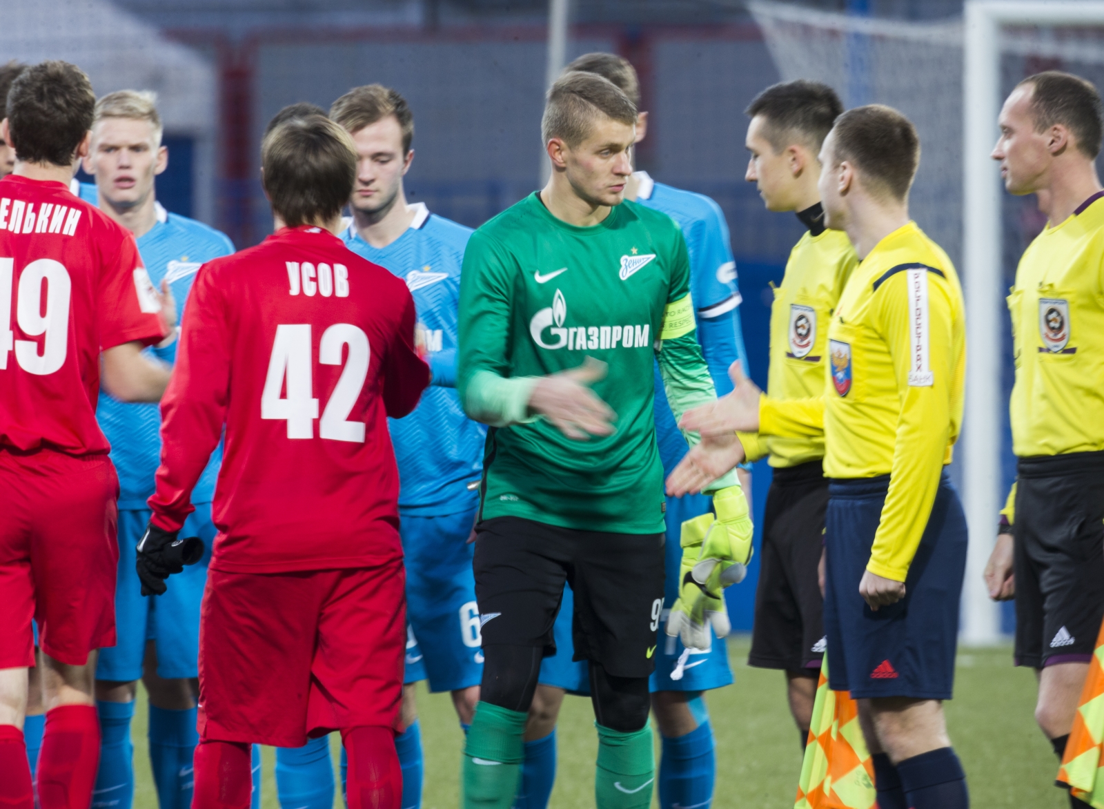 РОСГОССТРАХ-Первенство молодежных команд 2015/16, «Зенит» — «Мордовия»