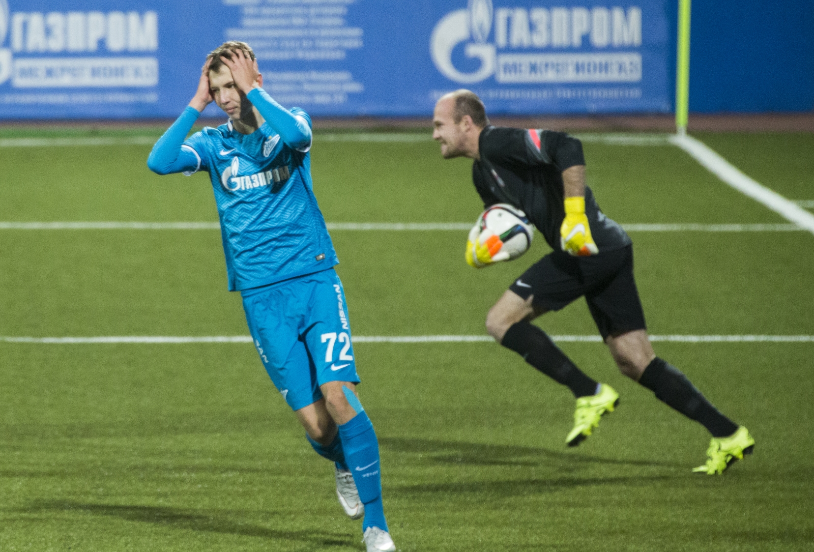 РОСГОССТРАХ-Первенство молодежных команд 2015/16, «Зенит» — «Мордовия»