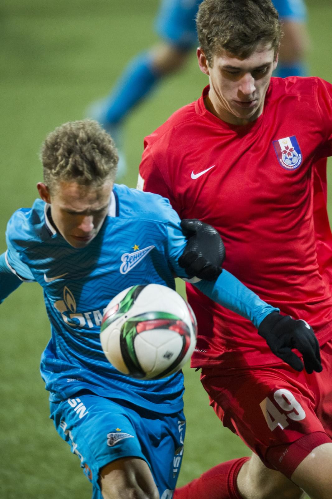 РОСГОССТРАХ-Первенство молодежных команд 2015/16, «Зенит» — «Мордовия»