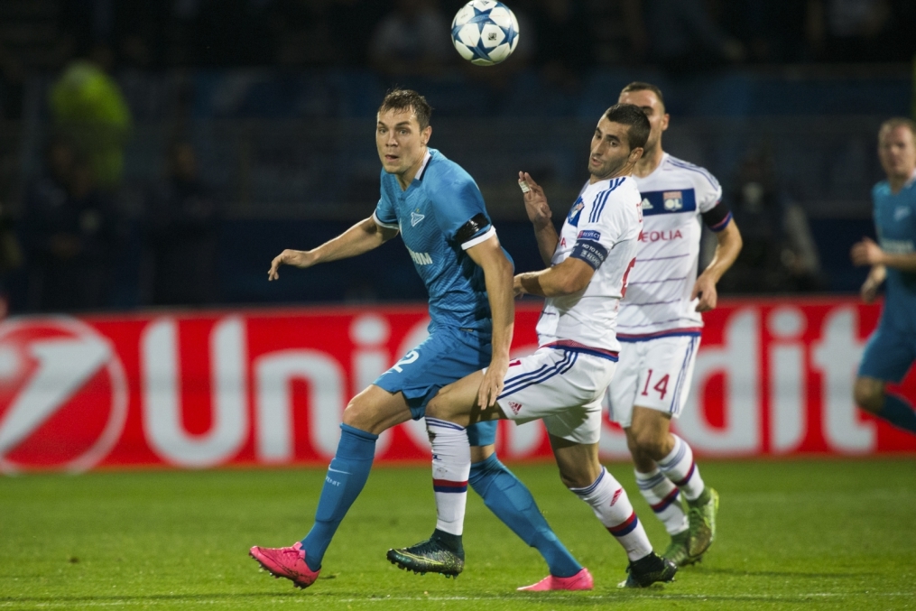 Лига Чемпионов УЕФА 2015/16, «Лион» — «Зенит»