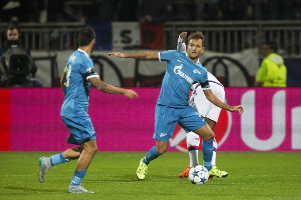 Лига Чемпионов УЕФА 2015/16, «Лион» — «Зенит»