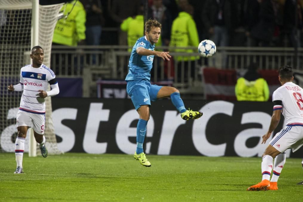 Лига Чемпионов УЕФА 2015/16, «Лион» — «Зенит»