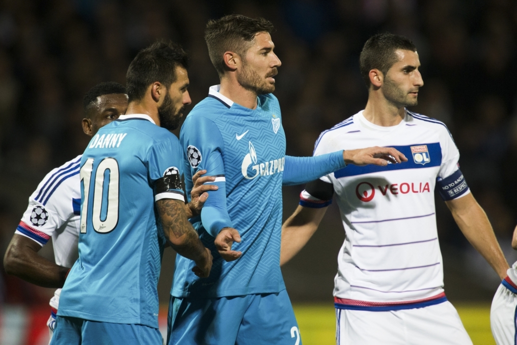 Лига Чемпионов УЕФА 2015/16, «Лион» — «Зенит»