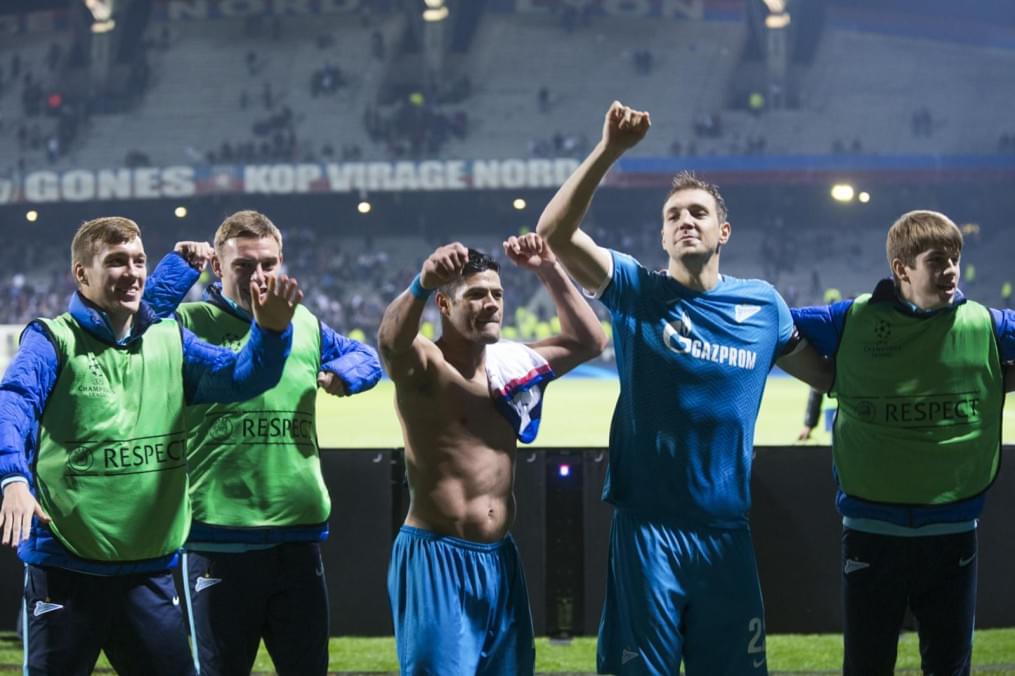 Лига Чемпионов УЕФА 2015/16, «Лион» — «Зенит»