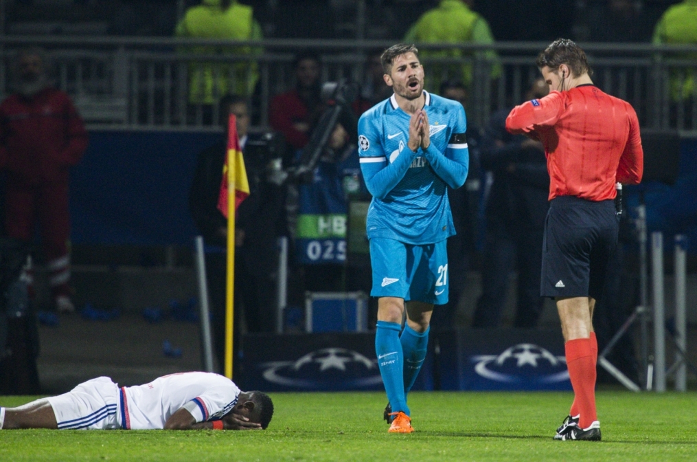 Лига Чемпионов УЕФА 2015/16, «Лион» — «Зенит»