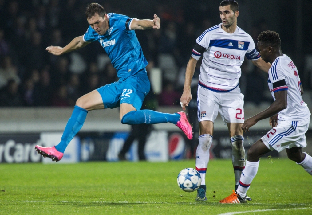 Лига Чемпионов УЕФА 2015/16, «Лион» — «Зенит»