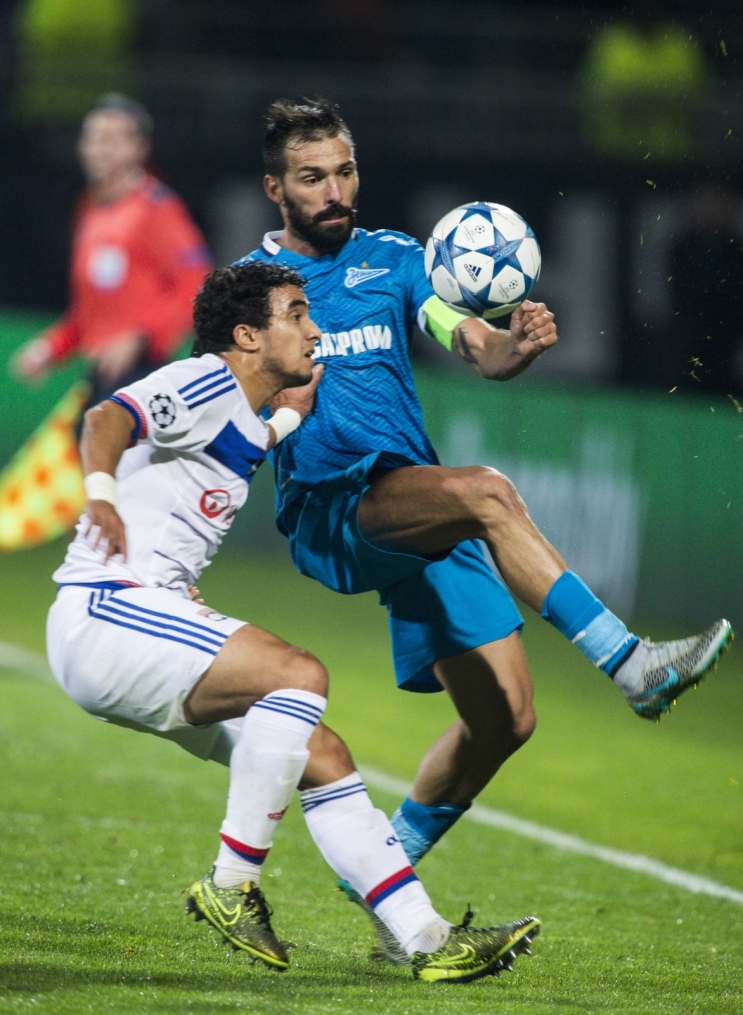 Лига Чемпионов УЕФА 2015/16, «Лион» — «Зенит»