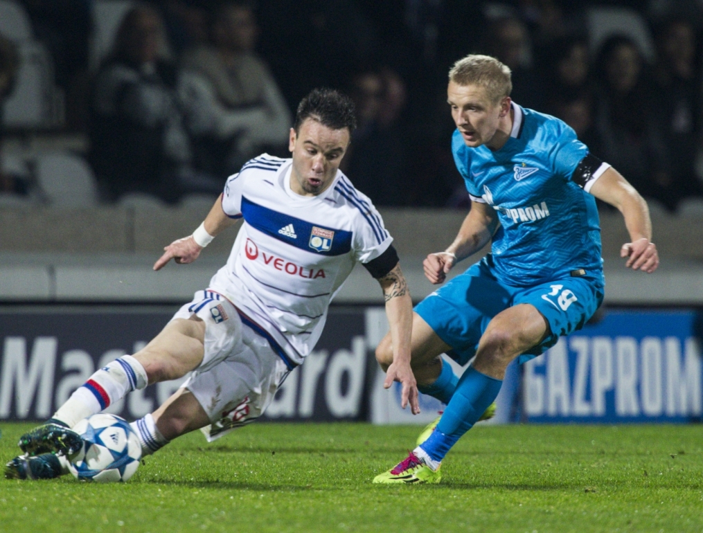 Лига Чемпионов УЕФА 2015/16, «Лион» — «Зенит»