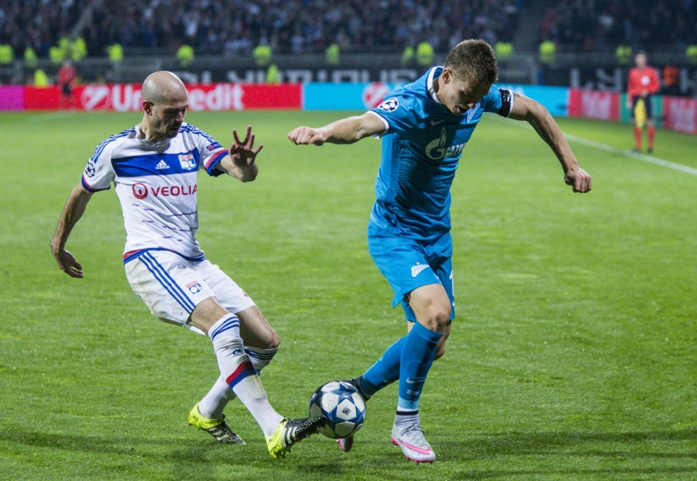 Лига Чемпионов УЕФА 2015/16, «Лион» — «Зенит»