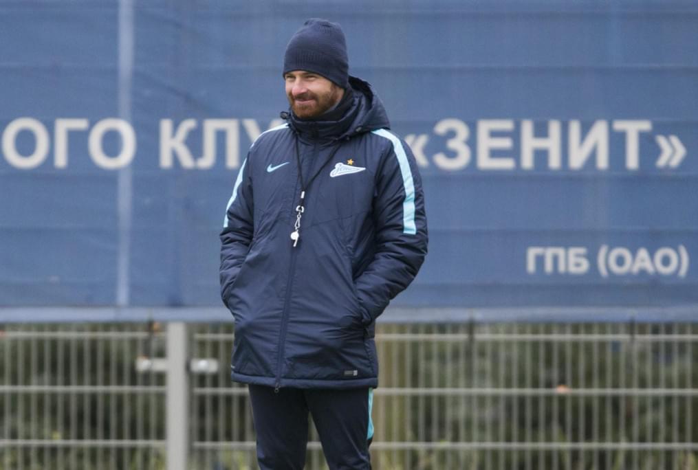 Открытая тренировка «Зенита» перед матчем Лиги Чемпионов УЕФА с «Валенсией»