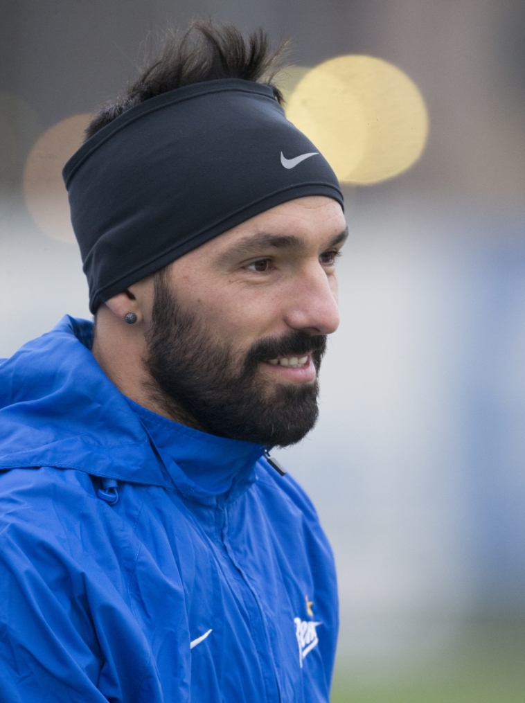 Открытая тренировка «Зенита» перед матчем Лиги Чемпионов УЕФА с «Валенсией»