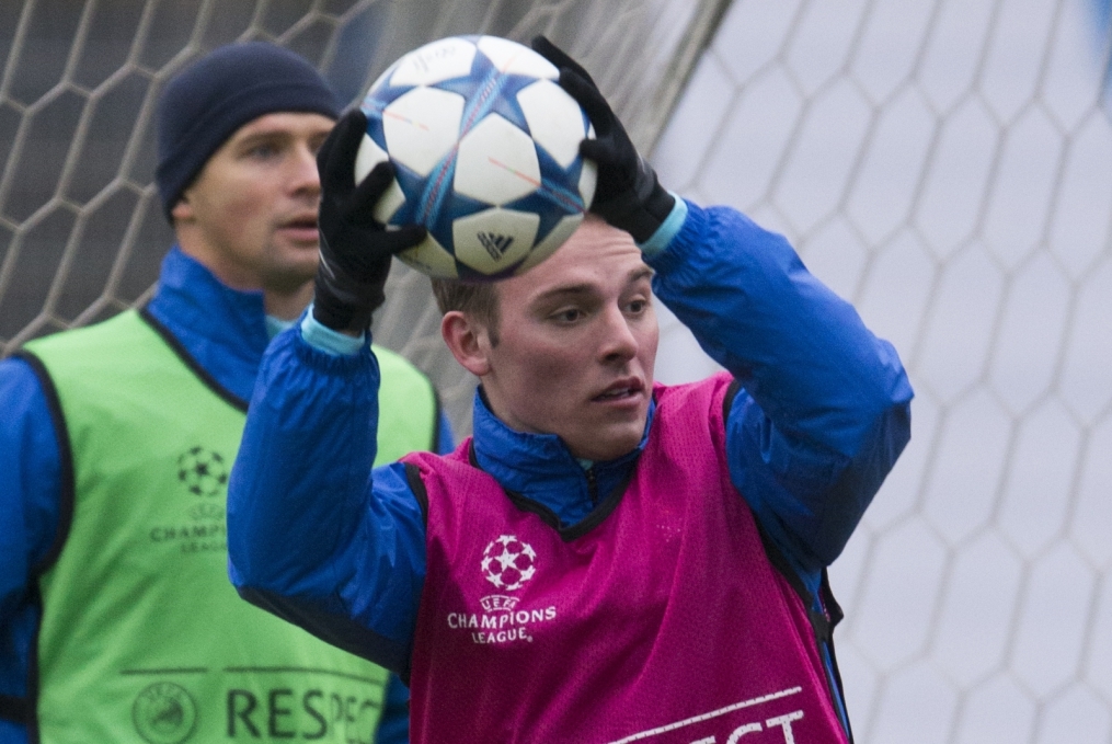 Открытая тренировка «Зенита» перед матчем Лиги Чемпионов УЕФА с «Валенсией»