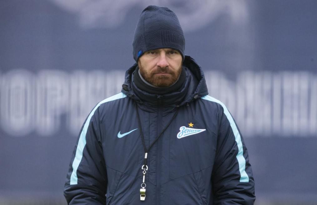 Открытая тренировка «Зенита» перед матчем Лиги Чемпионов УЕФА с «Валенсией»