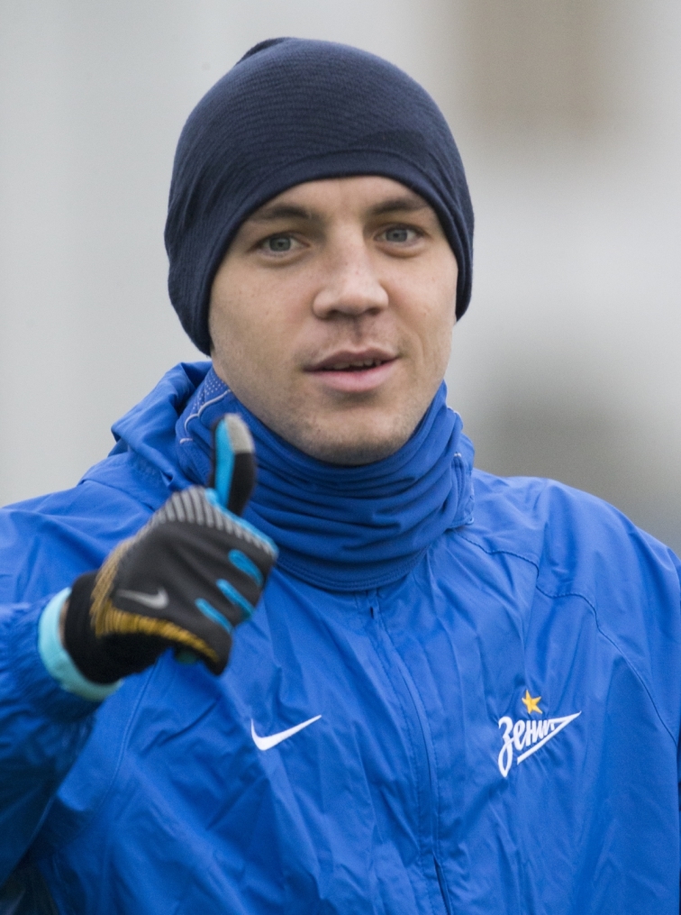 Открытая тренировка «Зенита» перед матчем Лиги Чемпионов УЕФА с «Валенсией»