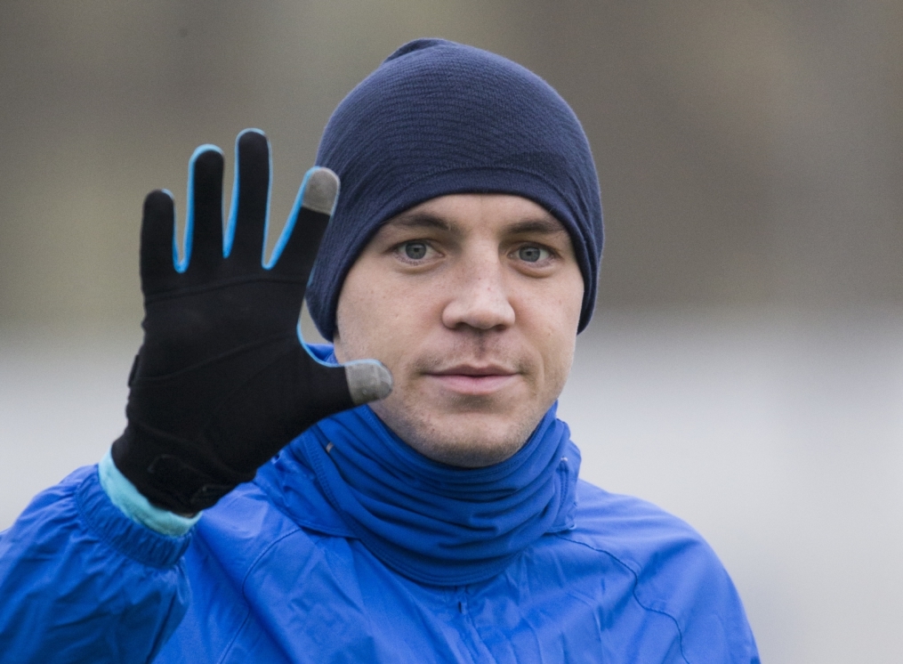 Открытая тренировка «Зенита» перед матчем Лиги Чемпионов УЕФА с «Валенсией»