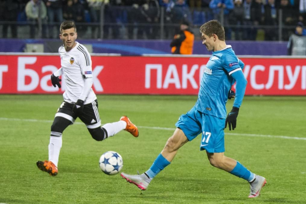 Лига Чемпионов УЕФА «Зенит» — «Валенсия»