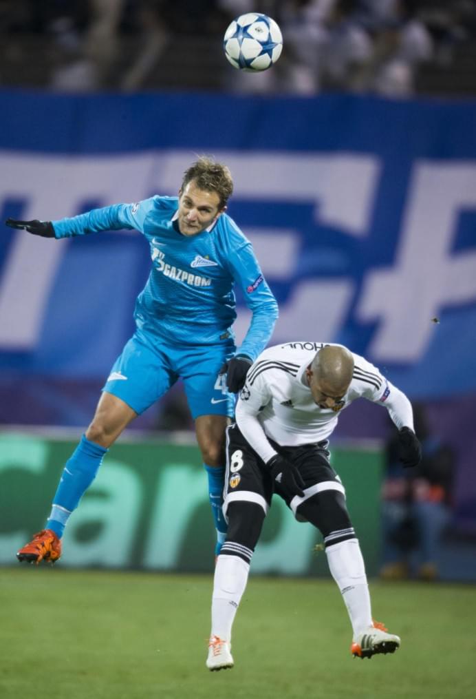 Лига Чемпионов УЕФА «Зенит» — «Валенсия»