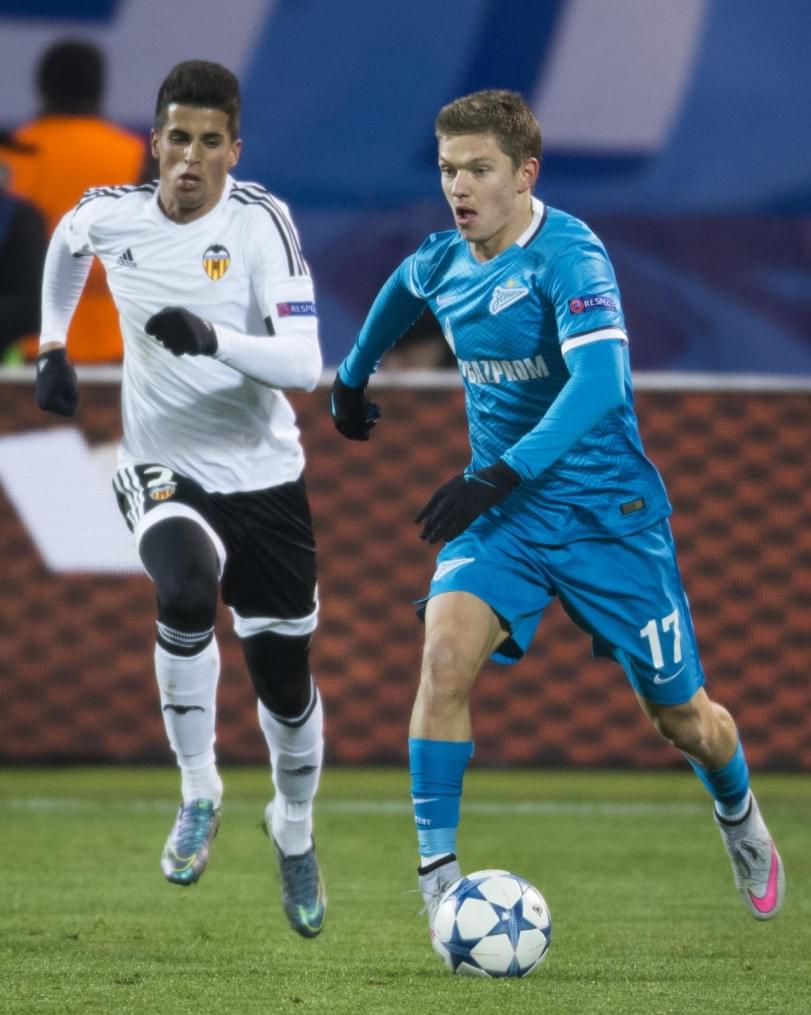 Лига Чемпионов УЕФА «Зенит» — «Валенсия»