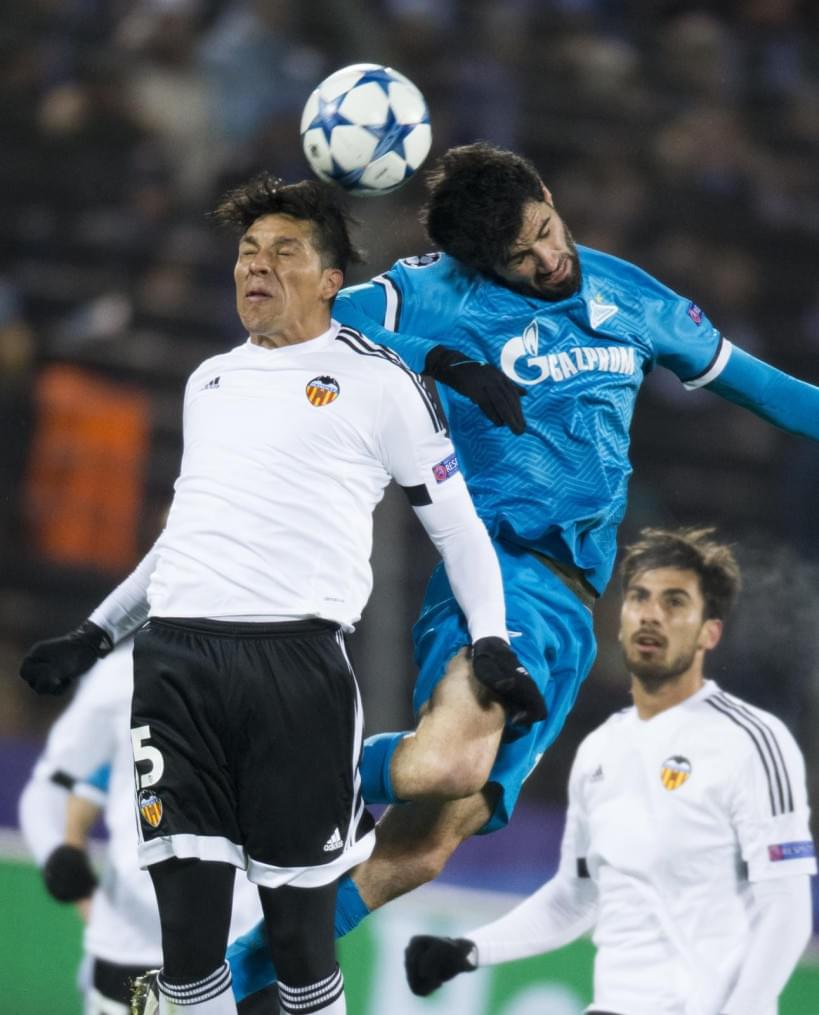 Лига Чемпионов УЕФА «Зенит» — «Валенсия»