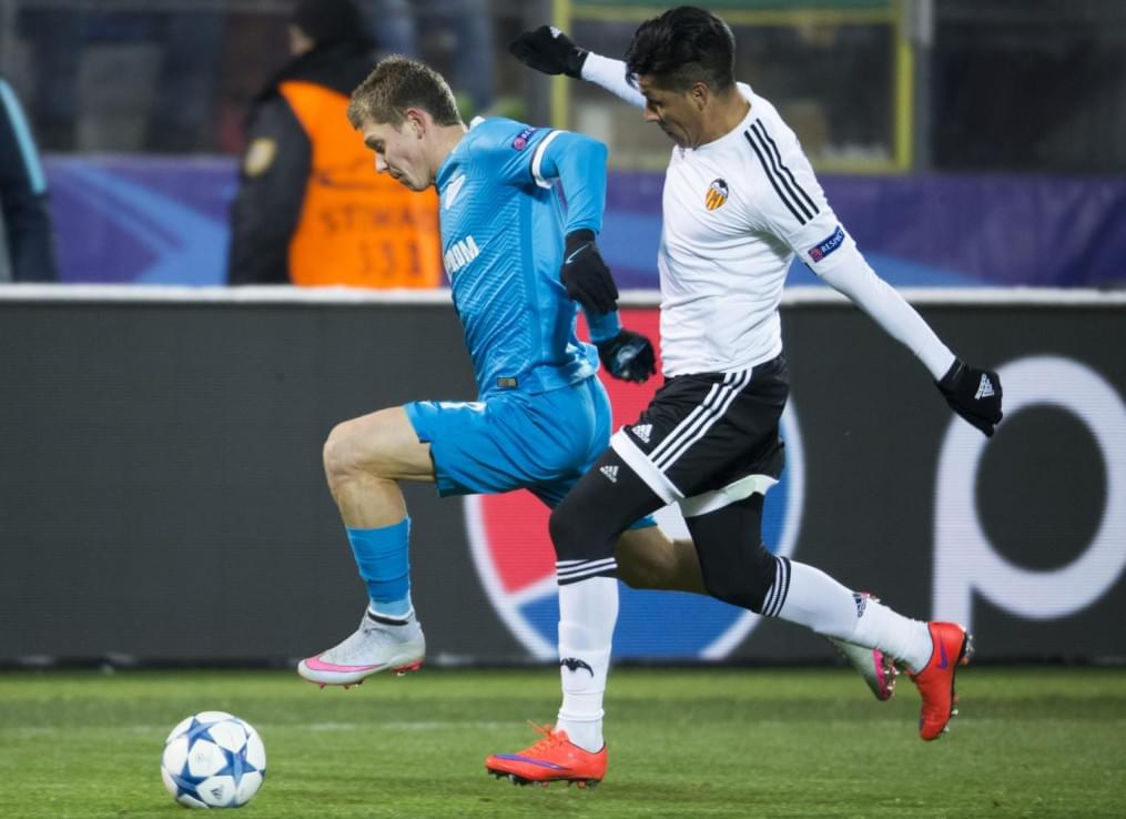 Лига Чемпионов УЕФА «Зенит» — «Валенсия»