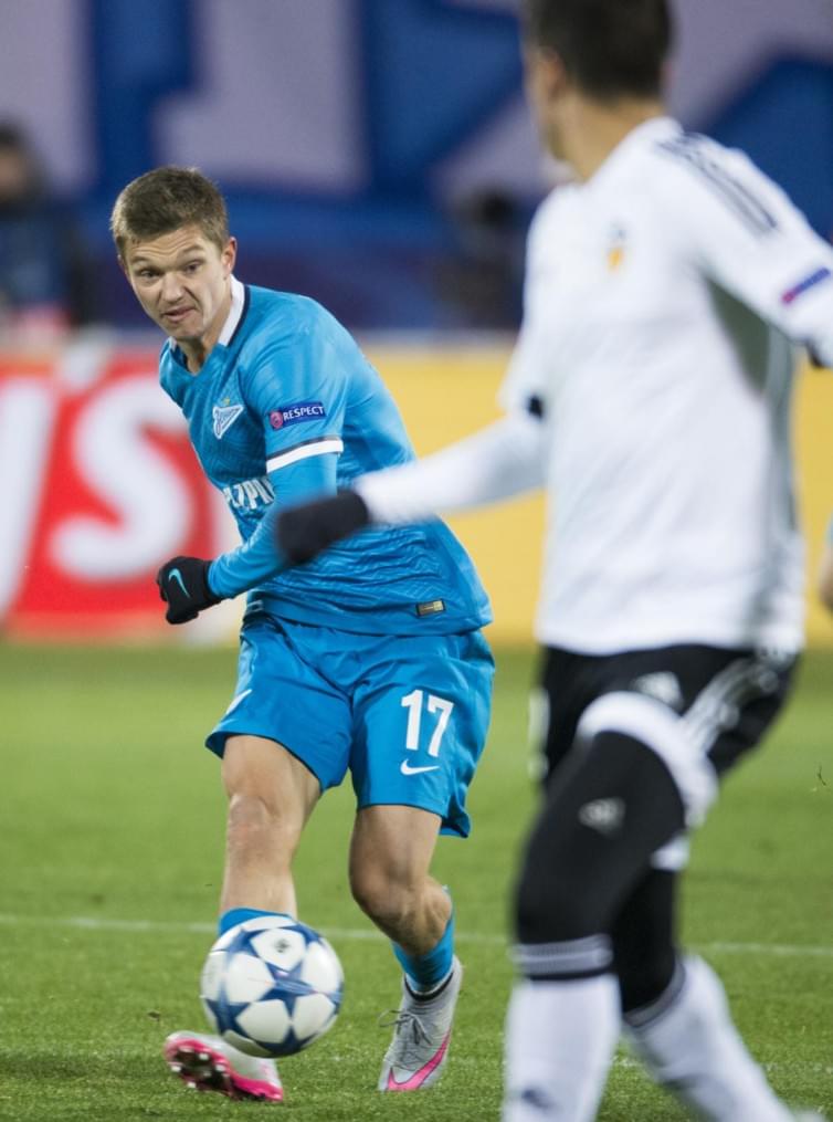 Лига Чемпионов УЕФА «Зенит» — «Валенсия»