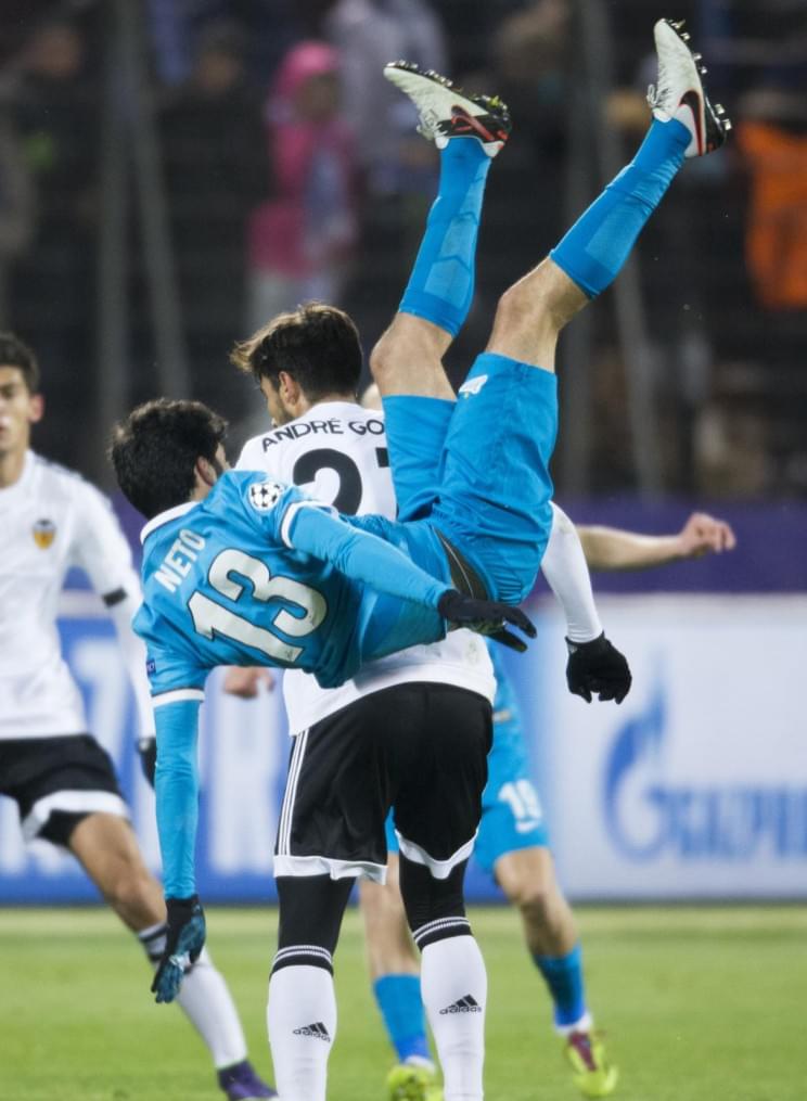 Лига Чемпионов УЕФА «Зенит» — «Валенсия»