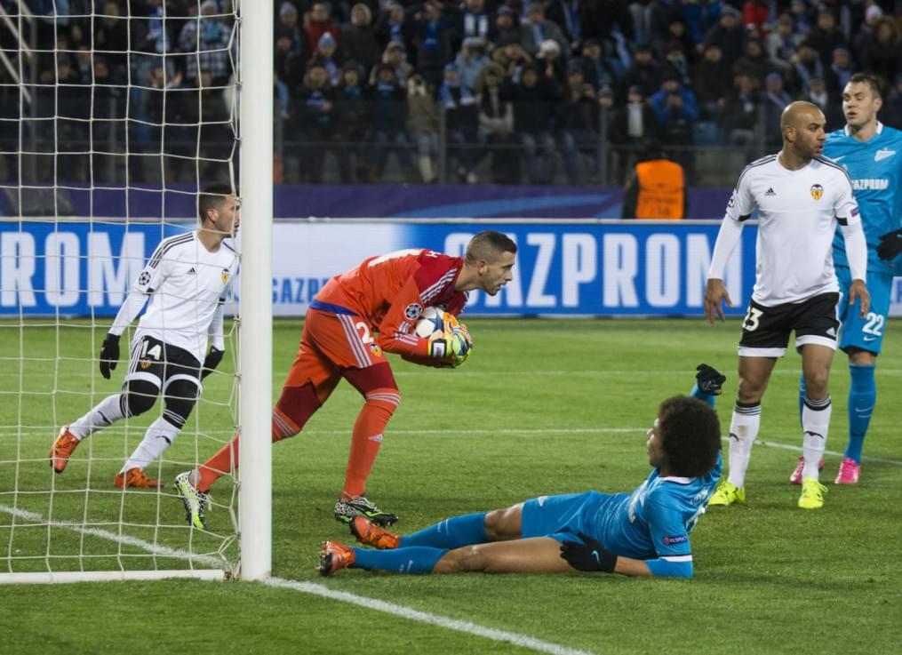 Лига Чемпионов УЕФА «Зенит» — «Валенсия»