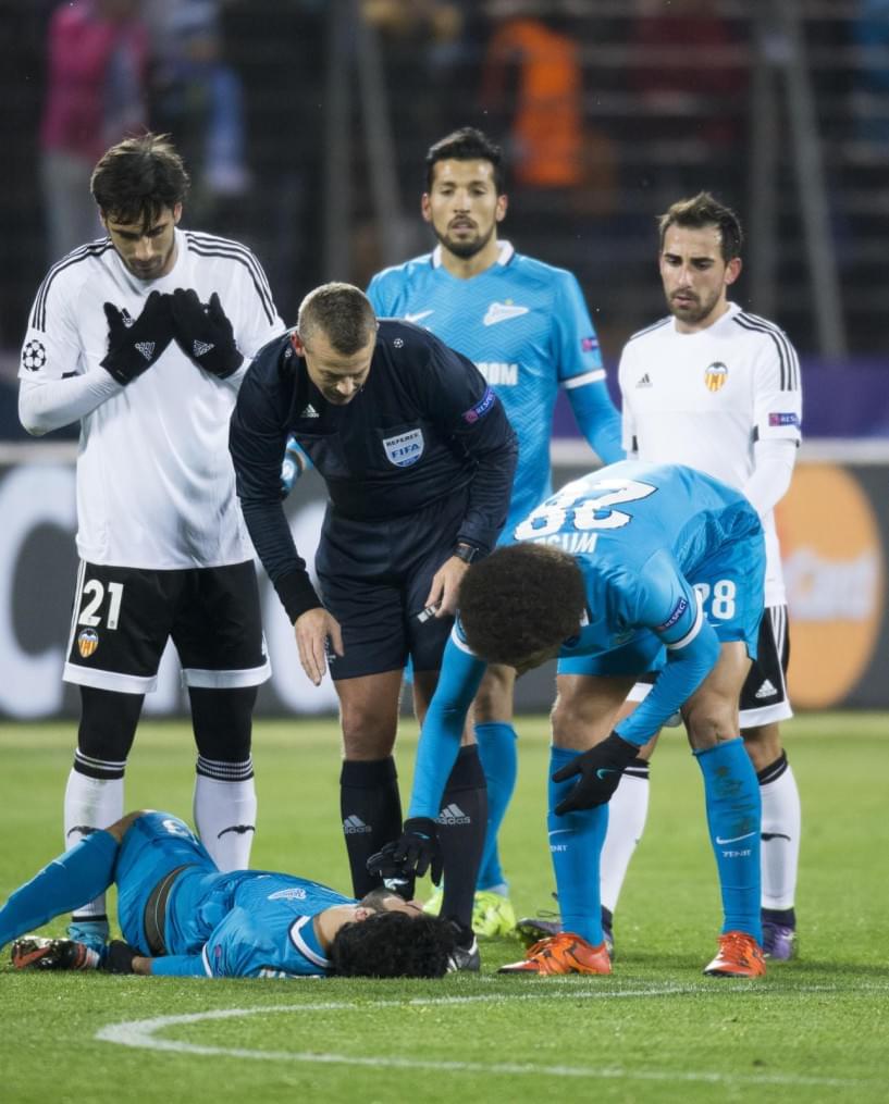 Лига Чемпионов УЕФА «Зенит» — «Валенсия»