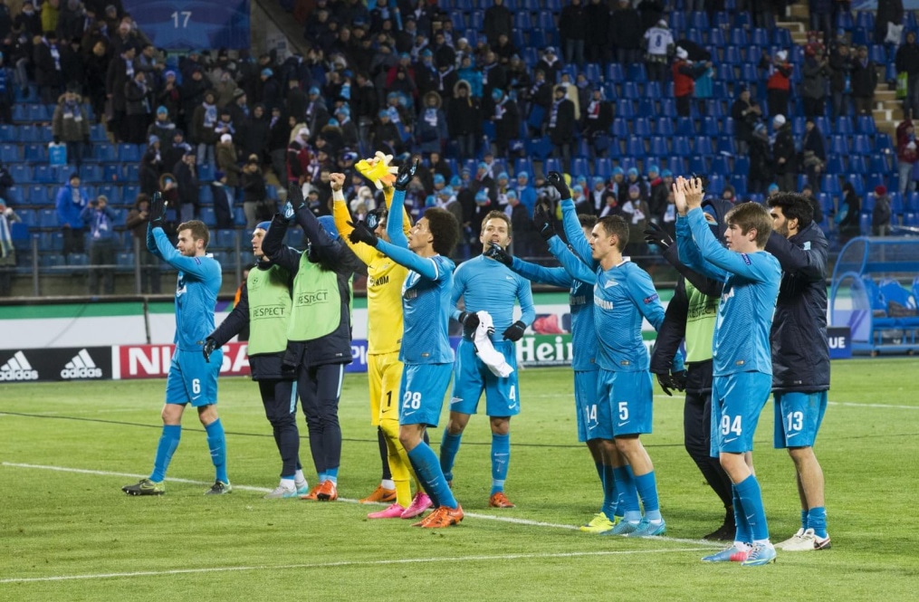 Лига Чемпионов УЕФА «Зенит» — «Валенсия»
