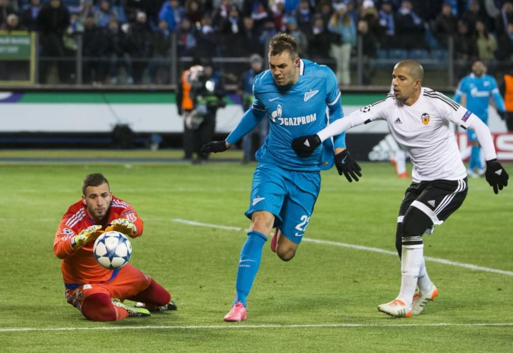 Лига Чемпионов УЕФА «Зенит» — «Валенсия»