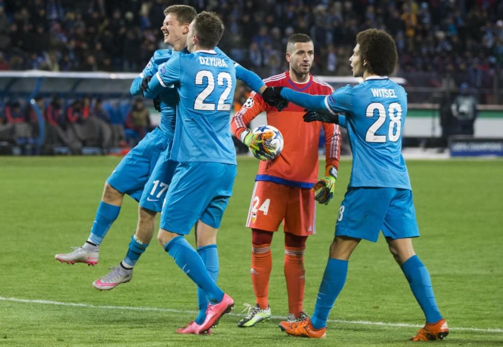 Лига Чемпионов УЕФА «Зенит» — «Валенсия»