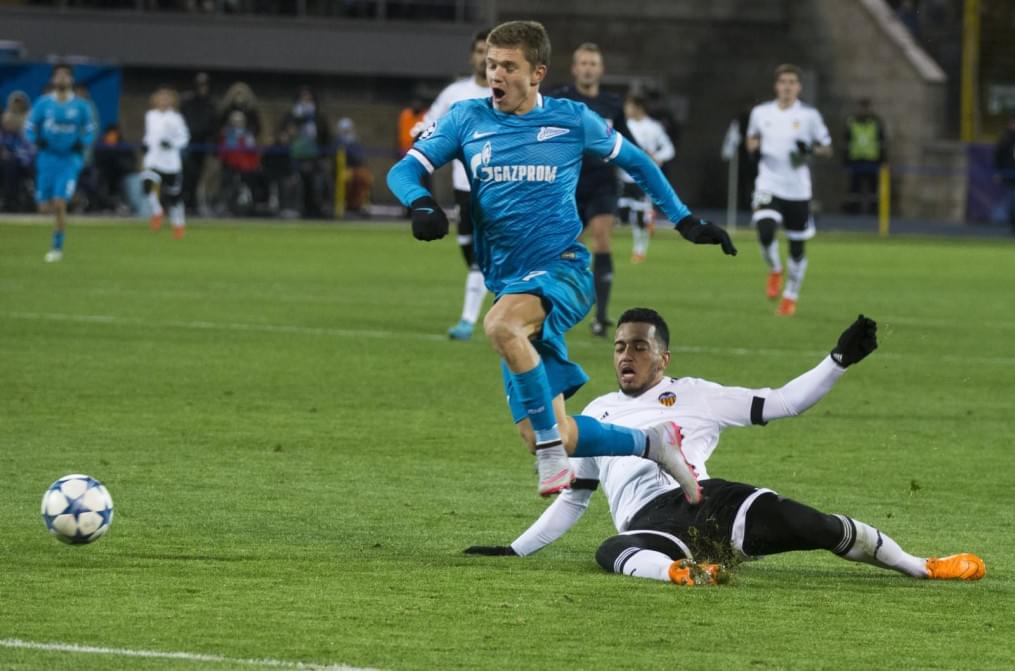 Лига Чемпионов УЕФА «Зенит» — «Валенсия»