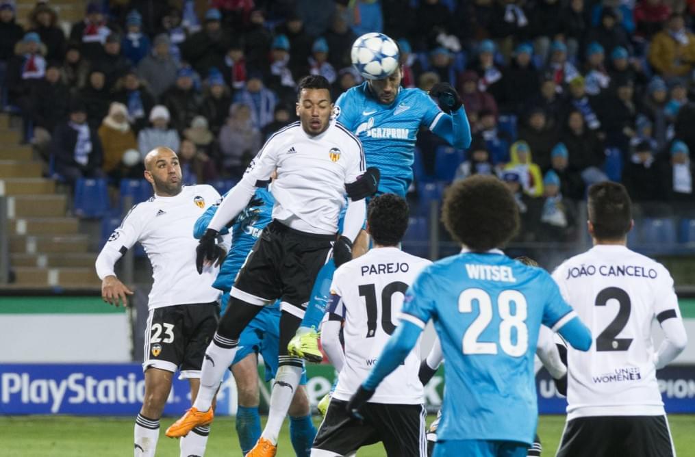 Лига Чемпионов УЕФА «Зенит» — «Валенсия»