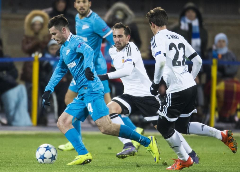 Лига Чемпионов УЕФА «Зенит» — «Валенсия»