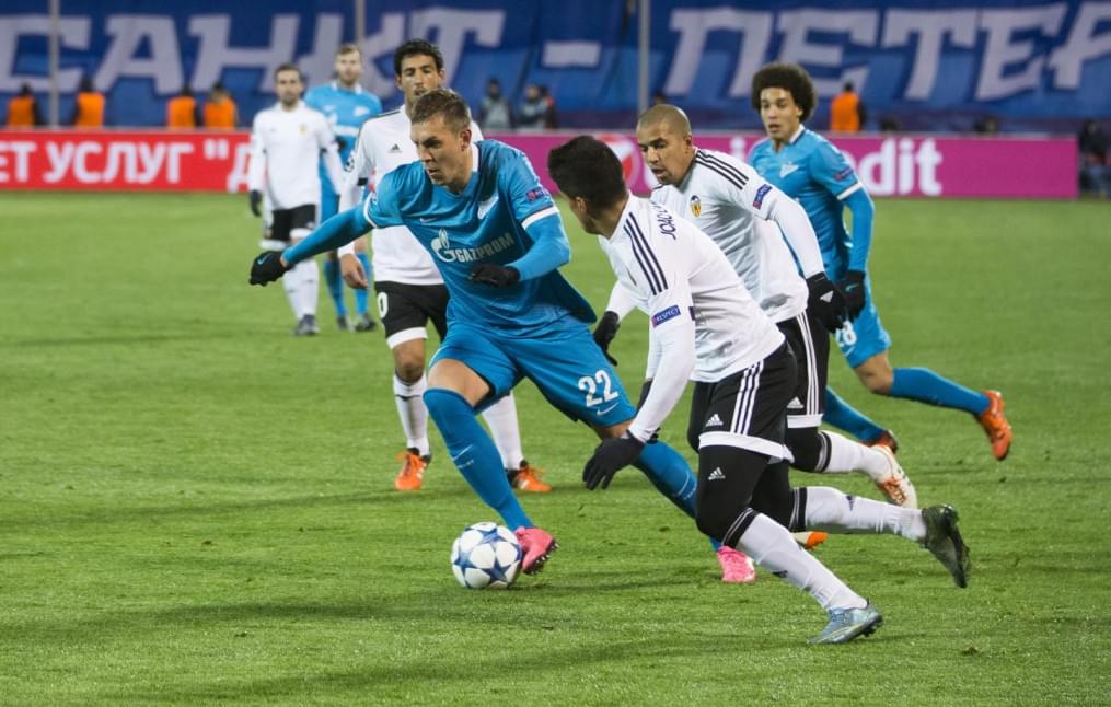 Лига Чемпионов УЕФА «Зенит» — «Валенсия»