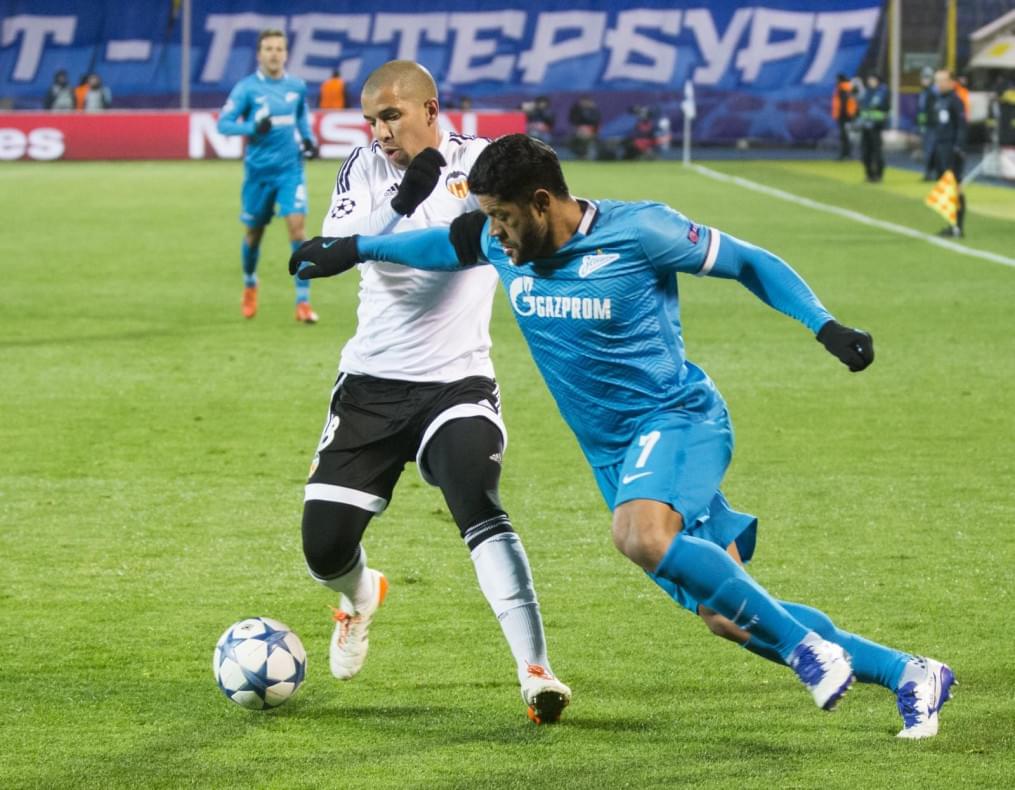 Лига Чемпионов УЕФА «Зенит» — «Валенсия»